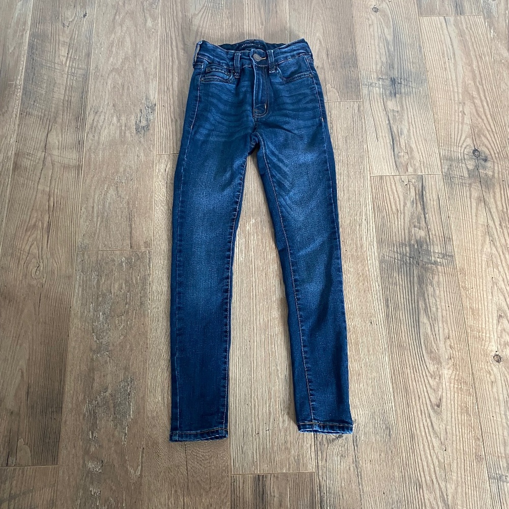 Aeropostale Women’s 000 Regular Blue Skinny Jeans